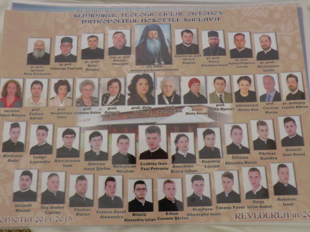 Momente de emoție pentru absolvenții Seminarului Teologic din Suceava