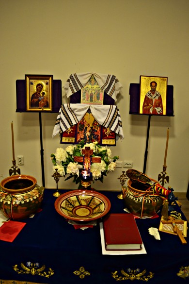 Slujba Aghesmei la Colegiul &quot;Sfântul Nicolae&quot; din Iaşi