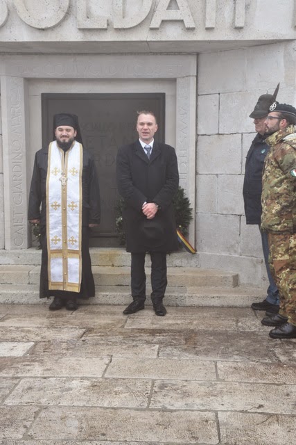 Pomenirea eroilor români în Italia – Monte Grappa