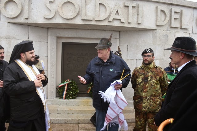 Pomenirea eroilor români în Italia – Monte Grappa