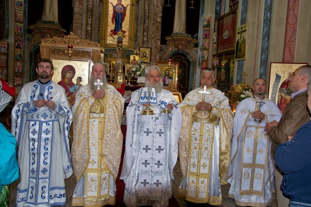 Moaştele Sfântului Ierarh Calinic de la Cernica în parohia Pinerolo