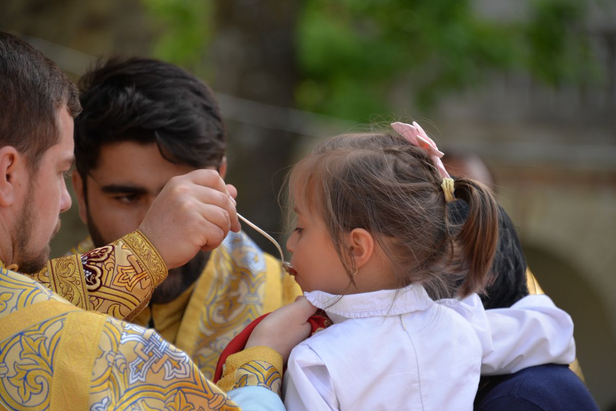 Foto: Bogdan Zamfirescu Hram la Mănăstirea Neamț
