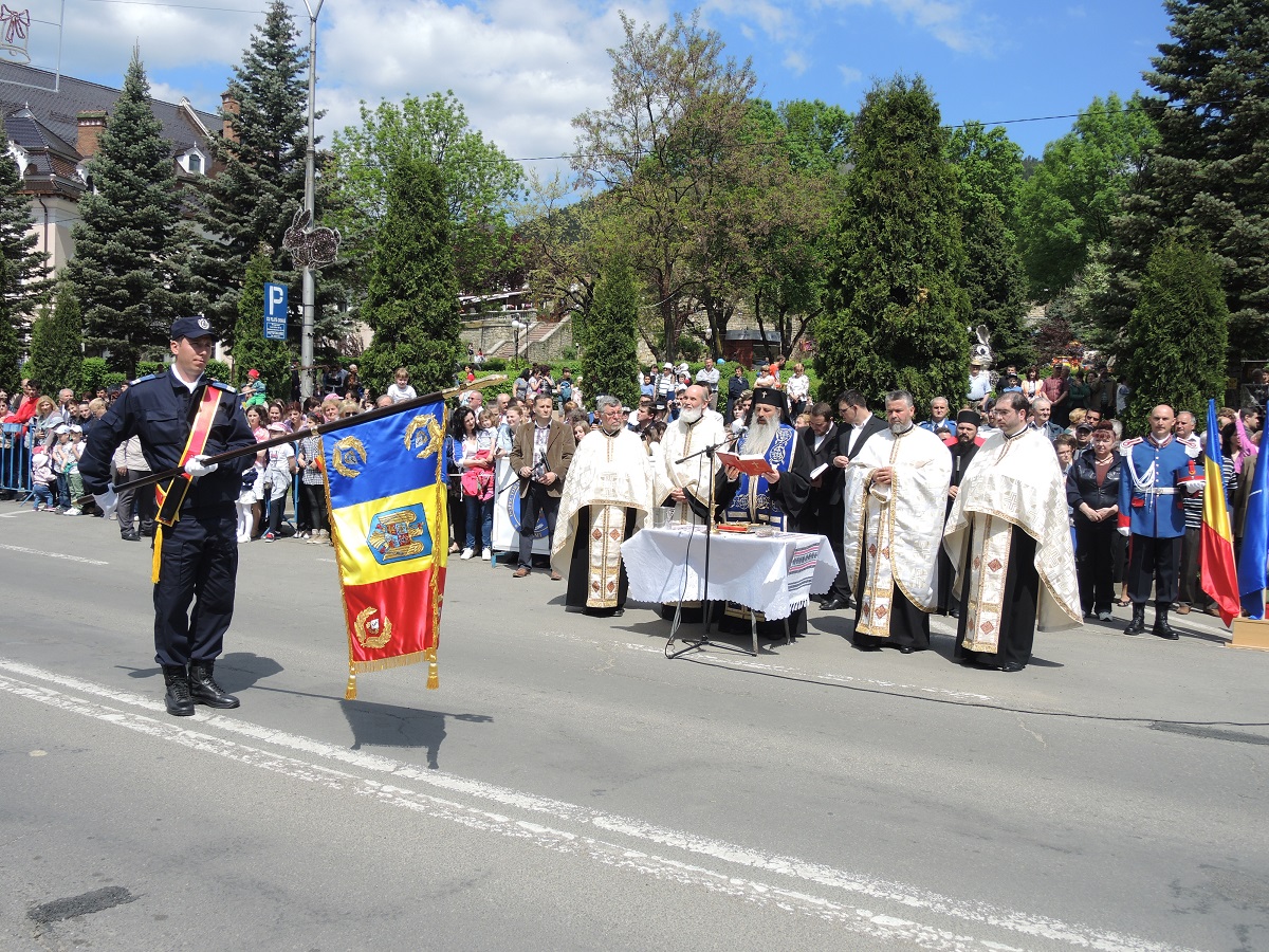 Sfințirea Drapelului de Luptă a Inspectoratului de Jandarmi Județean Neamț
