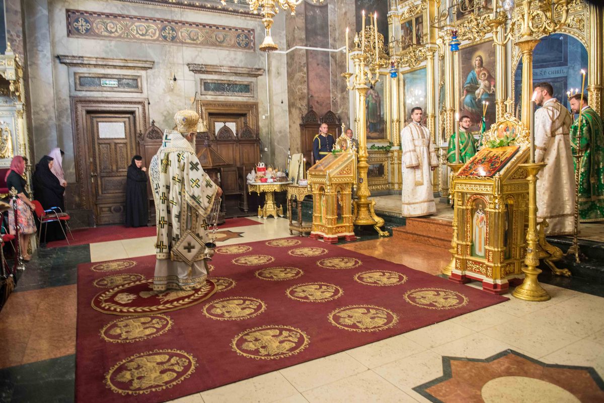 Pogorârea Duhului Sfânt la Catedrala Mitropolitană din Iași