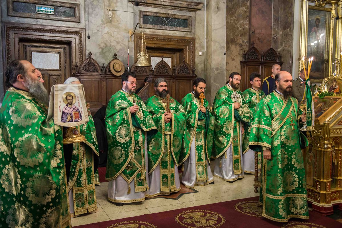 Pogorârea Duhului Sfânt la Catedrala Mitropolitană din Iași