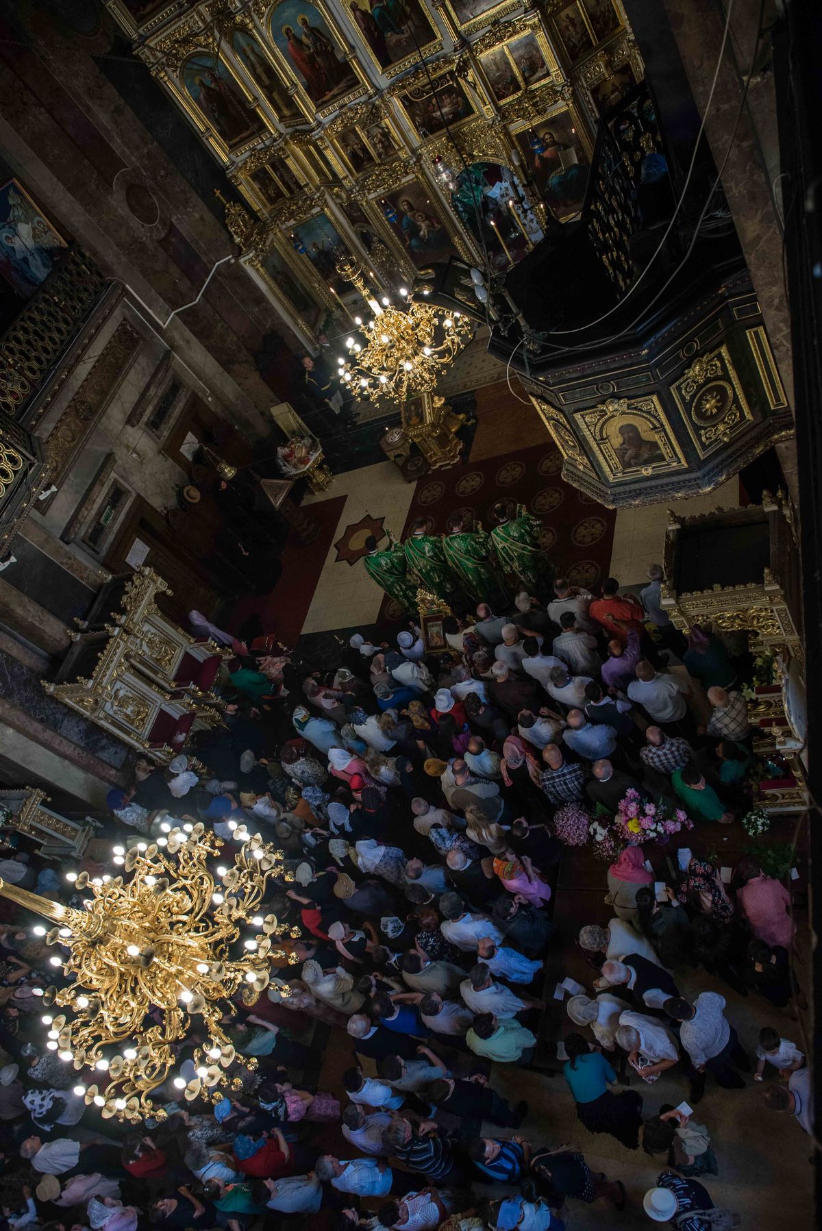 Pogorârea Duhului Sfânt la Catedrala Mitropolitană din Iași