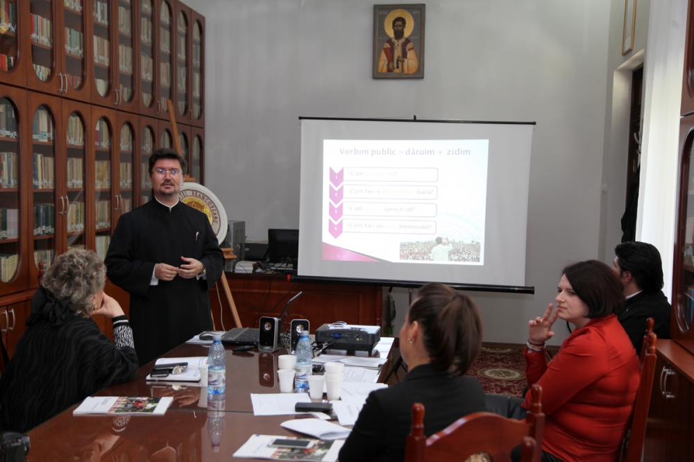 Ateliere de discurs public la Centrul eparhial din Buzău