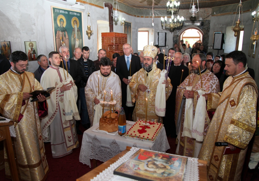 Hramul bisericii „Sfântul Ioan Evanghelistul” din Odobeşti