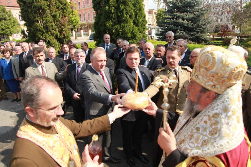 IPS Laurentiu a participat la ceremoniile care au marcat Ziua Europei