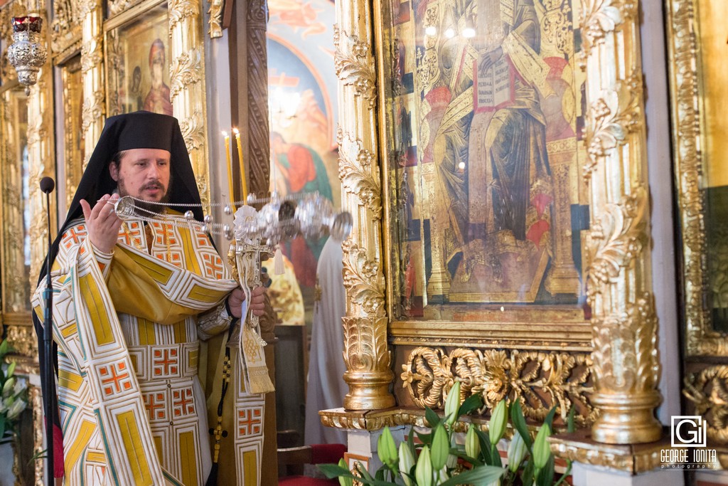 Moaștele Sfântului Efrem cel Nou la Mănăstirea „Radu Vodă” din București