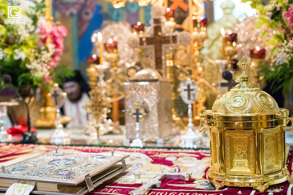 Moaștele Sfântului Efrem cel Nou la Mănăstirea „Radu Vodă” din București