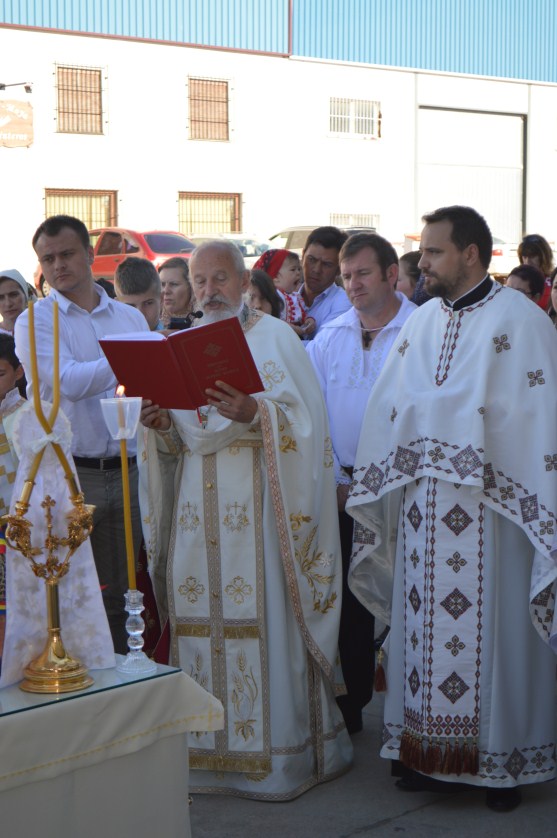 Târnosire de biserică în parohia ortodoxă din Villarobledo