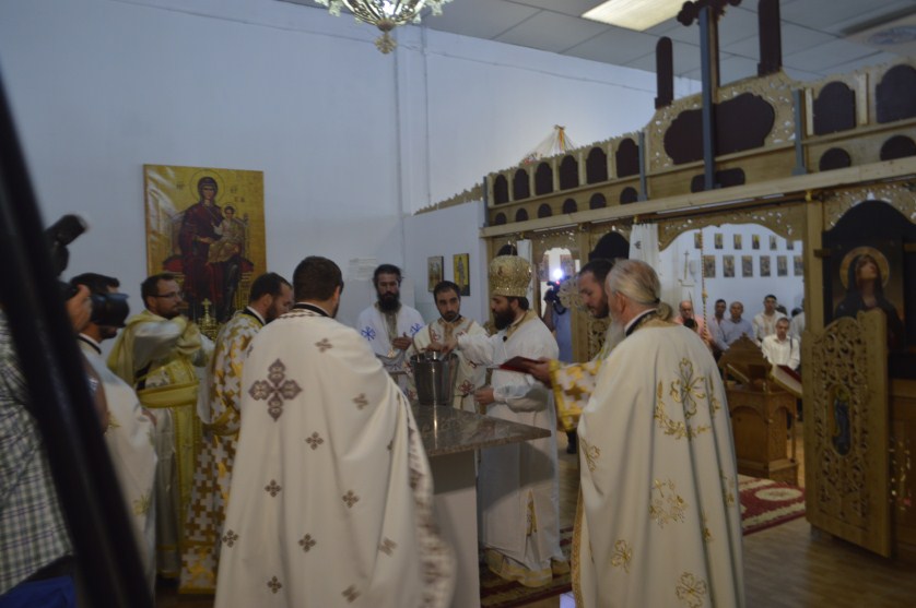 Târnosire de biserică în parohia ortodoxă din Villarobledo