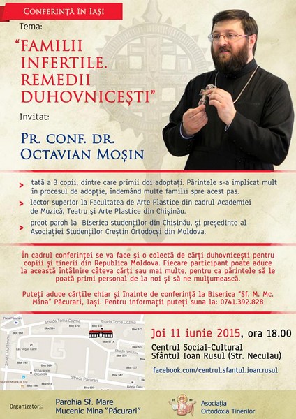 Conferinţă dedicată familiei, la Iaşi