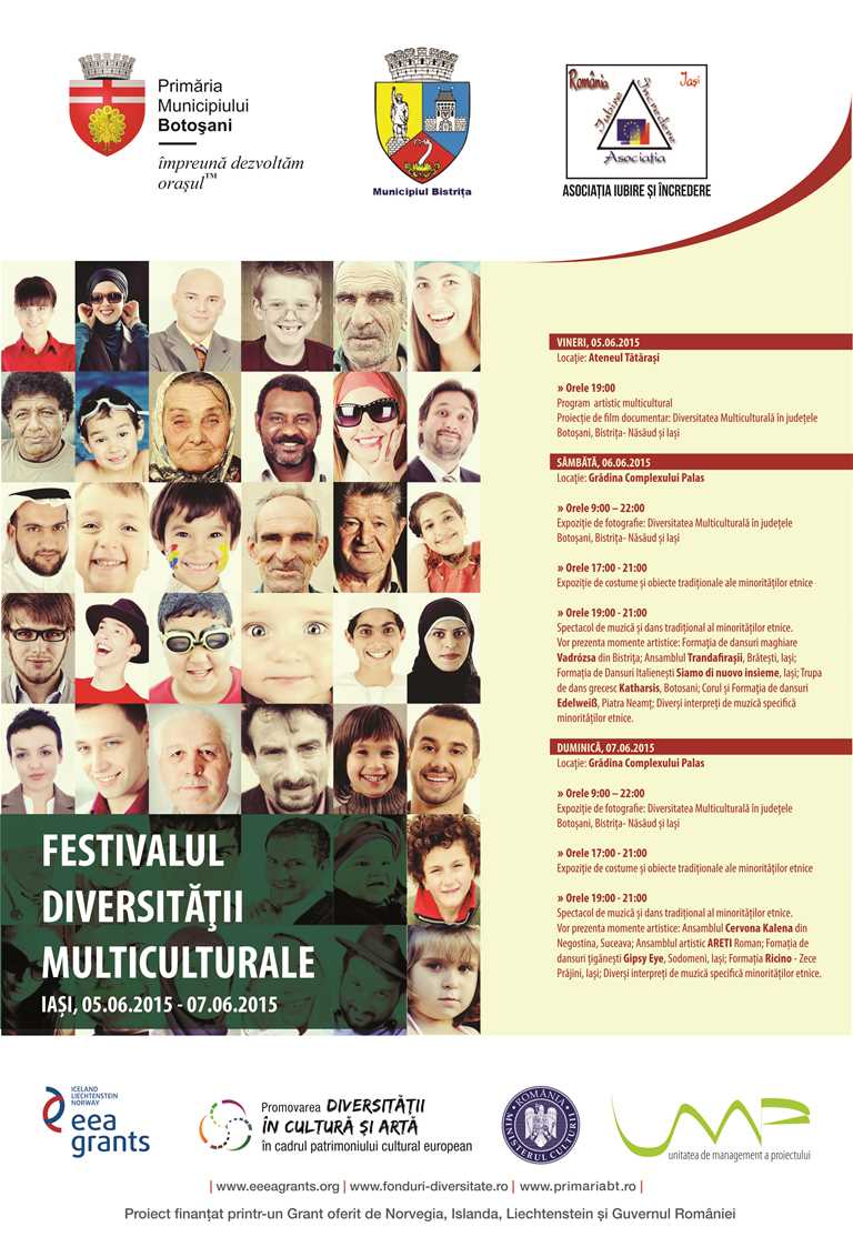 Festival multicultural și multietnic în cetatea Iașilor Festival multicultural și multietnic în cetatea Iașilor