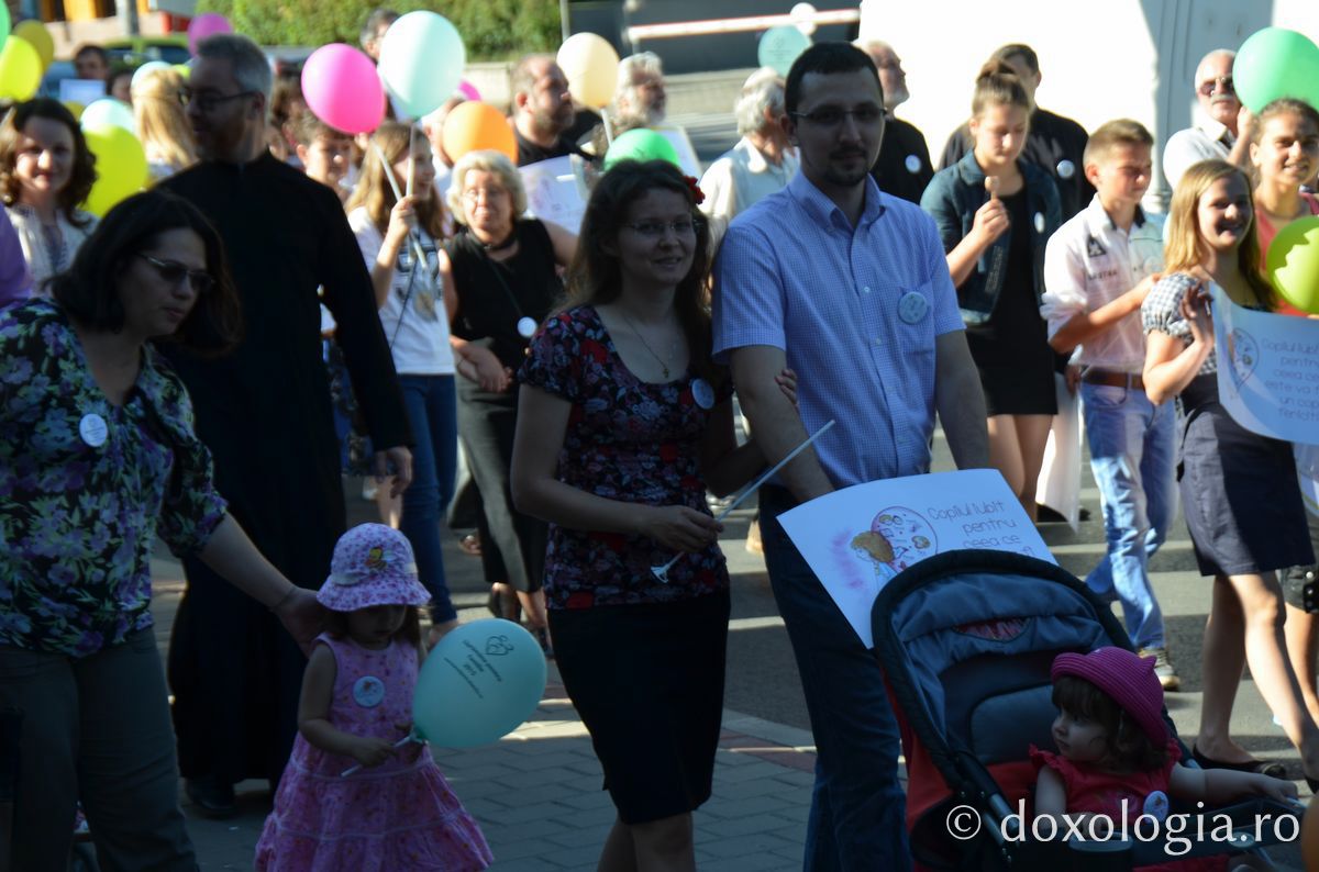 Marș pentru susținerea familiei tradiționale