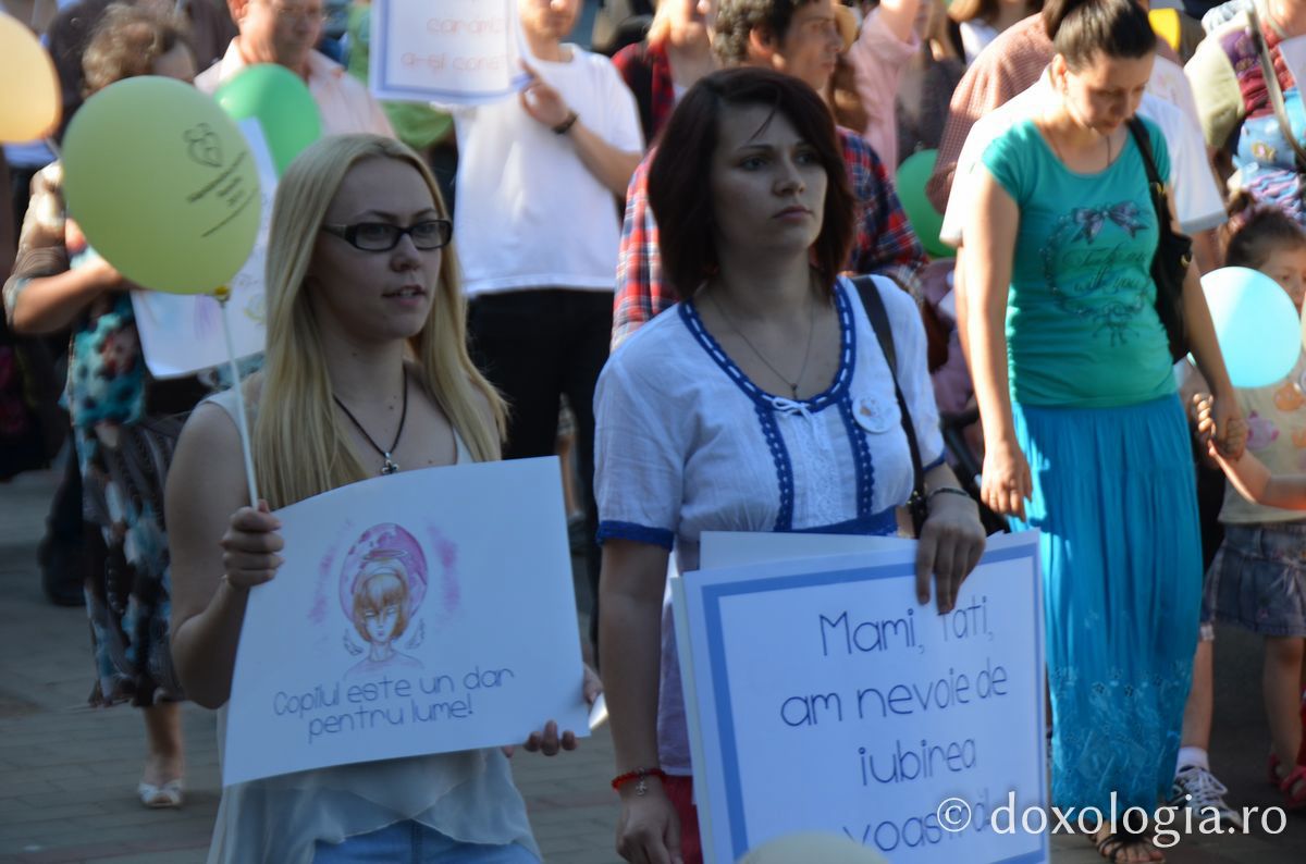 Marș pentru susținerea familiei tradiționale