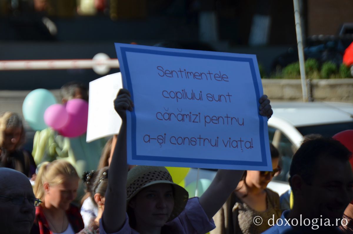 Marș pentru susținerea familiei tradiționale