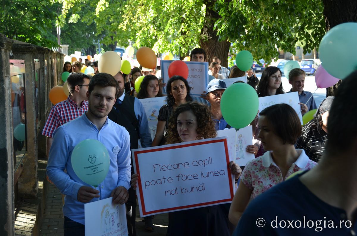 Marș pentru susținerea familiei tradiționale