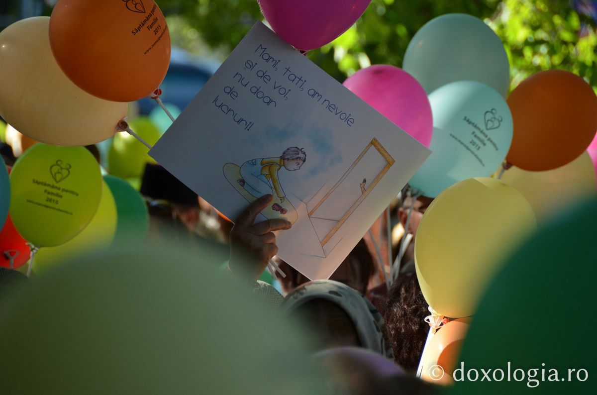 Marș pentru susținerea familiei tradiționale