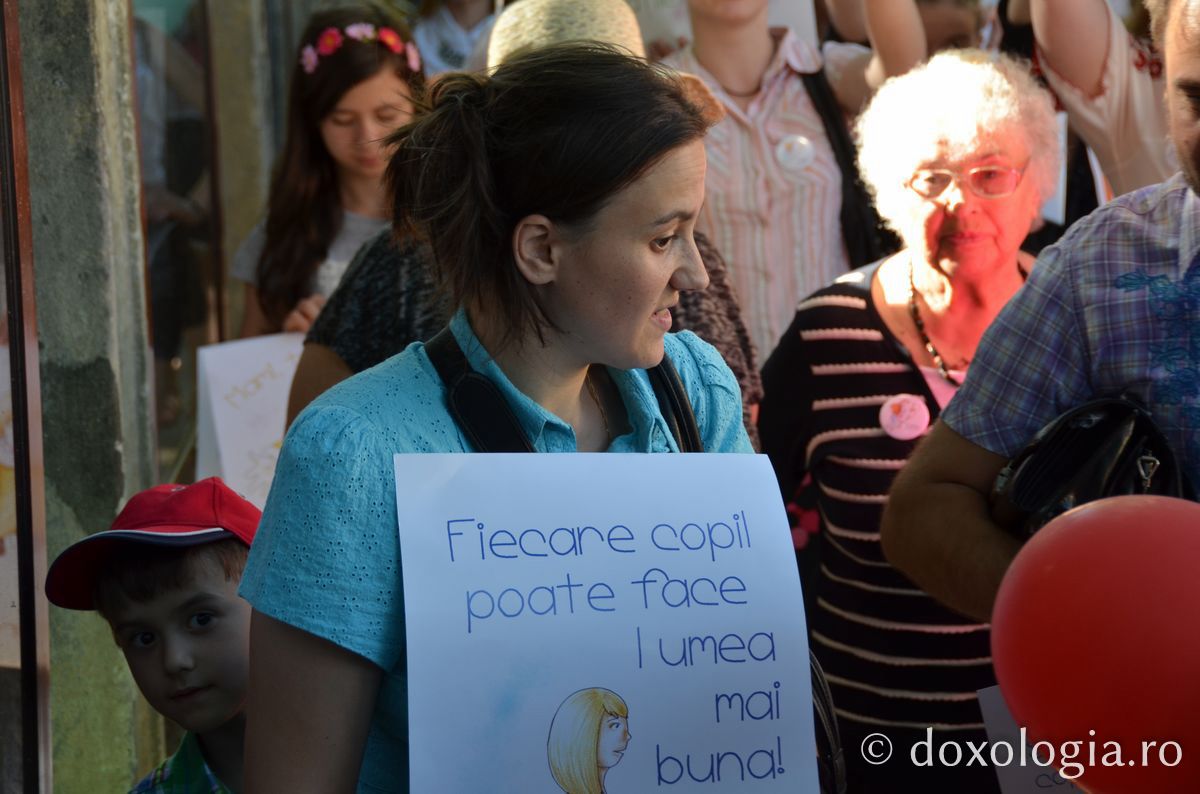 Marș pentru susținerea familiei tradiționale