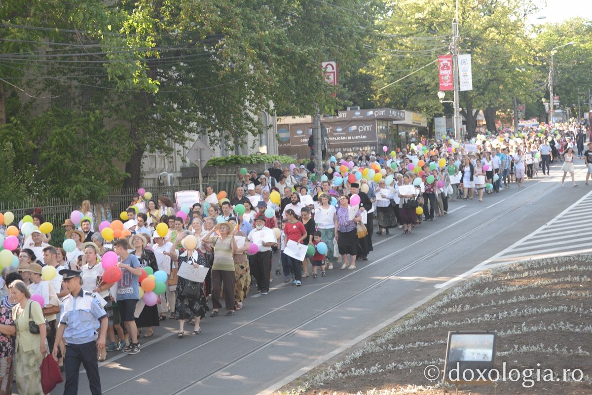 Marș pentru susținerea familiei tradiționale