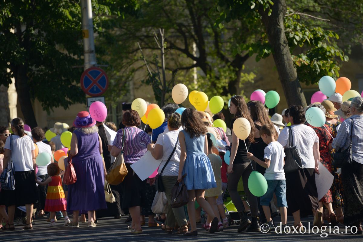 Marș pentru susținerea familiei tradiționale