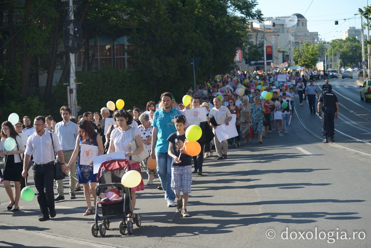 Marș pentru susținerea familiei tradiționale