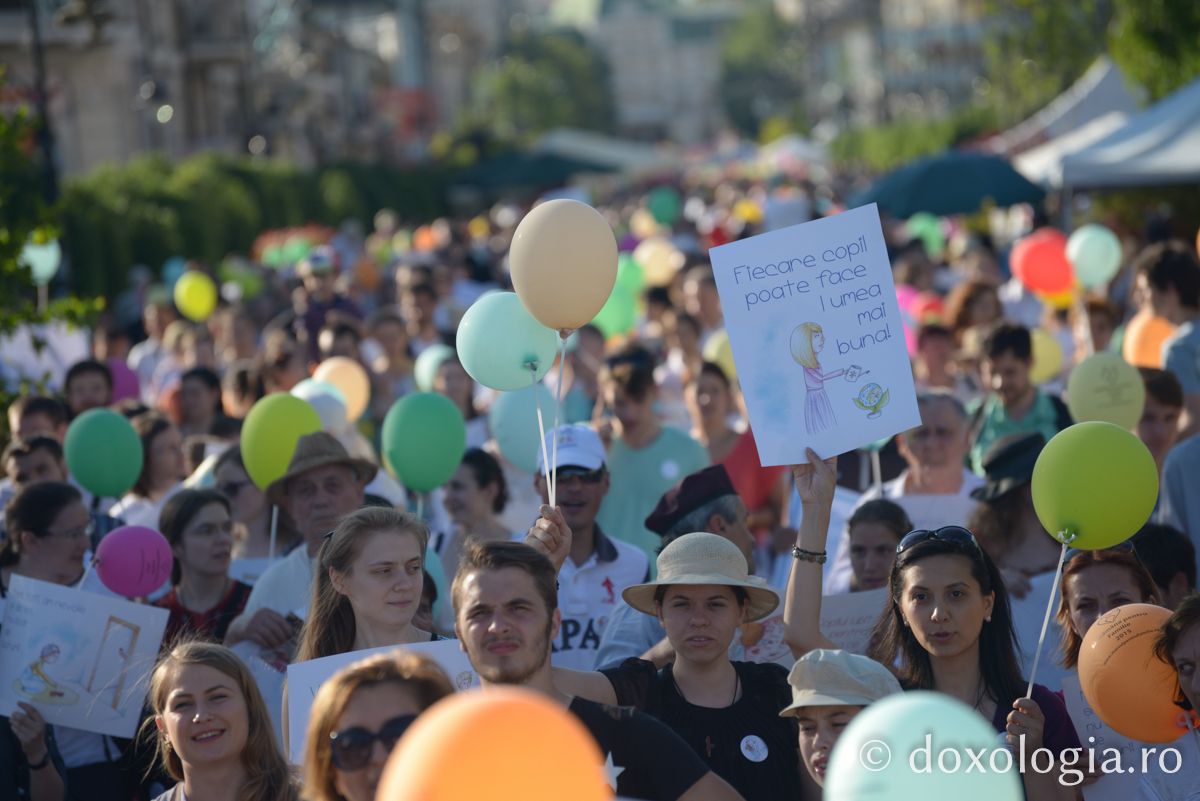Marș pentru susținerea familiei tradiționale