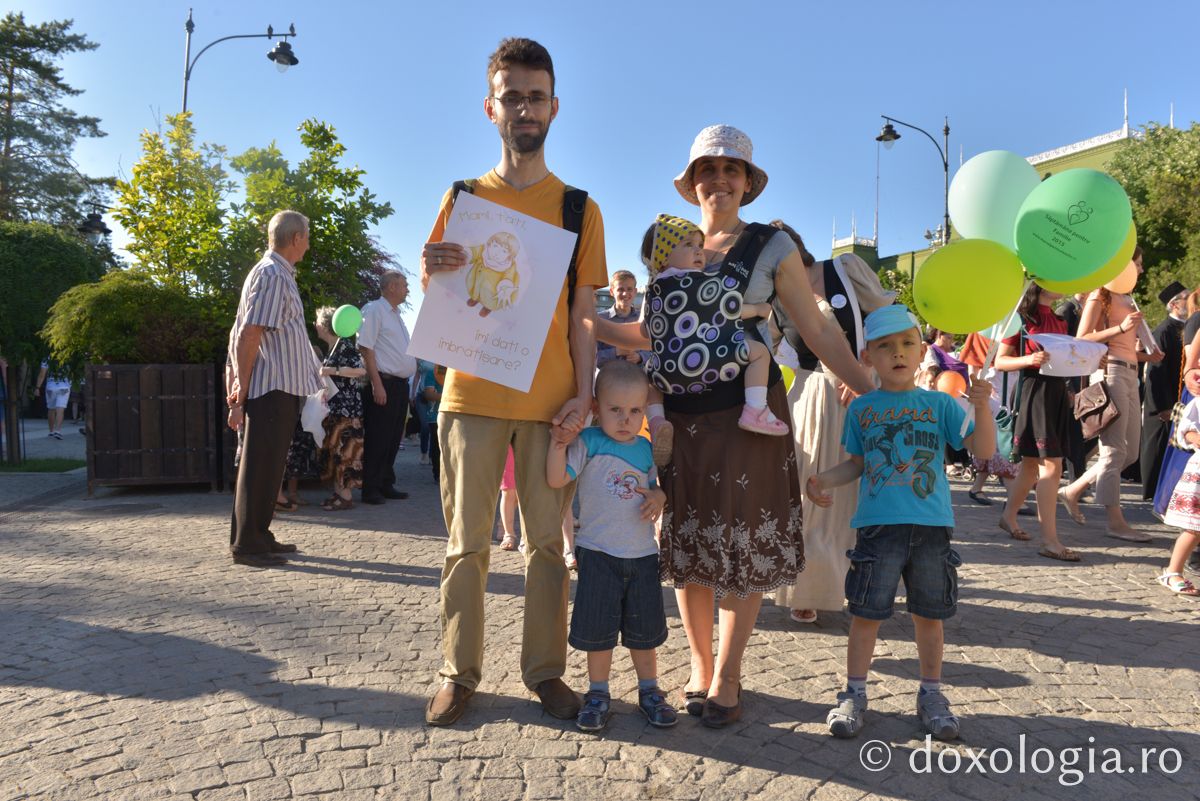 Marș pentru susținerea familiei tradiționale