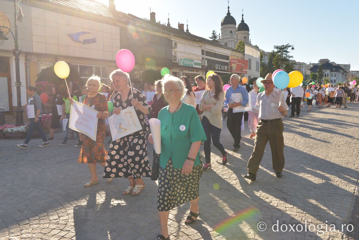 Marș pentru susținerea familiei tradiționale
