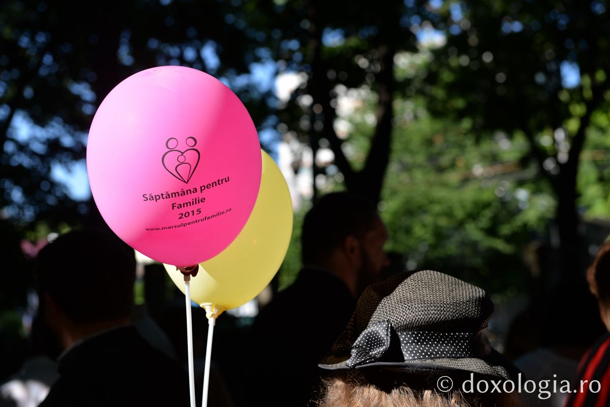 Marș pentru susținerea familiei tradiționale