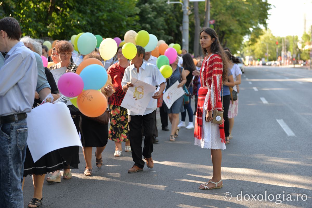 Marș pentru susținerea familiei tradiționale