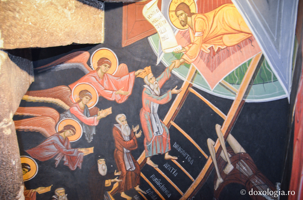 Scara desăvârșirii din biserica voievodală a Pângăraților