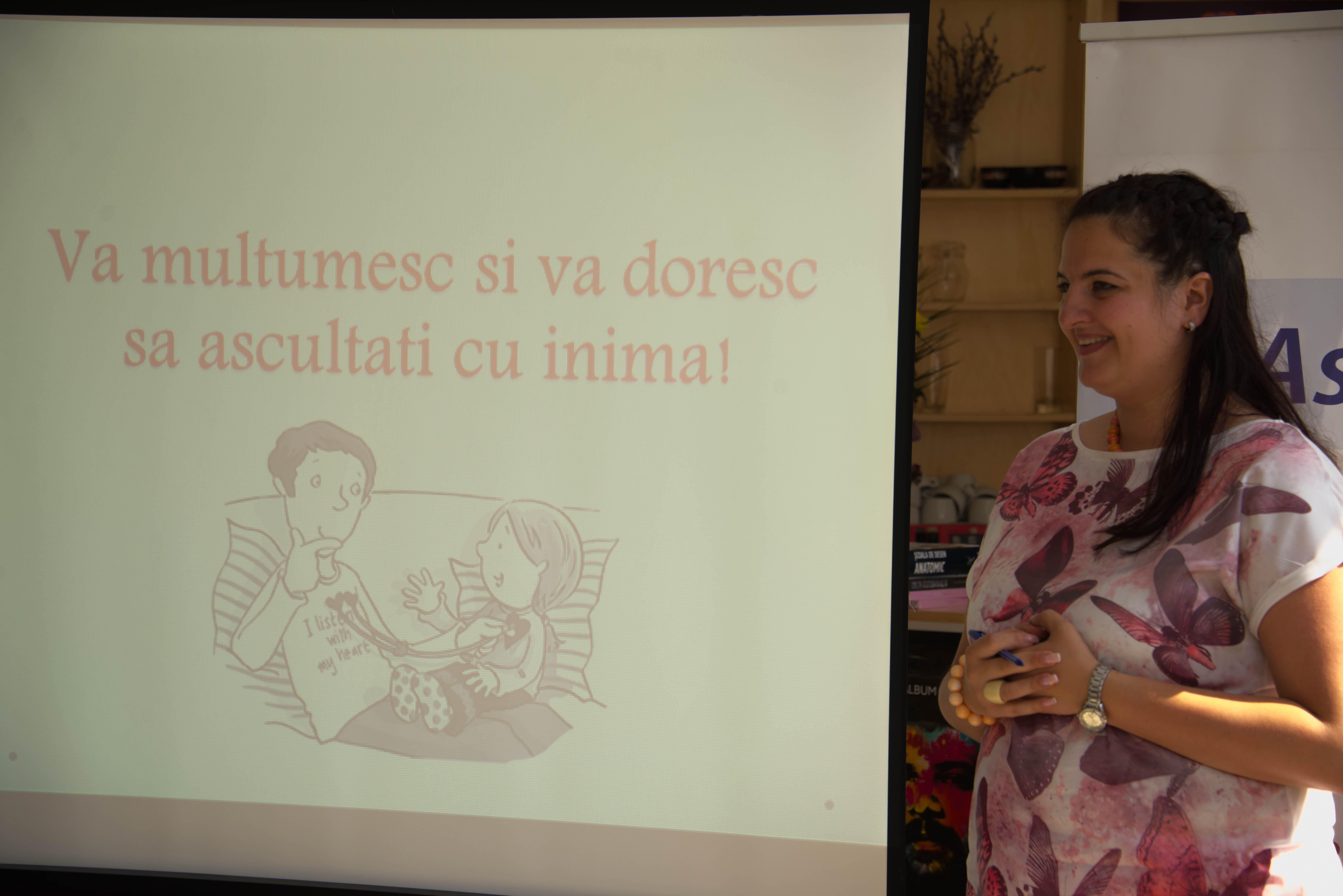 „Cum să ne ascultăm copilul?” – un nou atelier în cadrul „Săptămânii pentru familie”