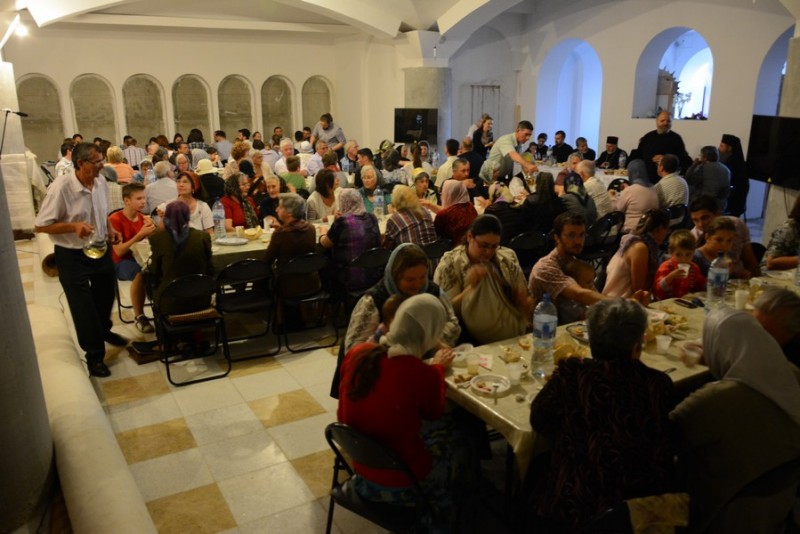 Rugăciune şi comuniune în cinstea Sfântului Ioan Botezătorul