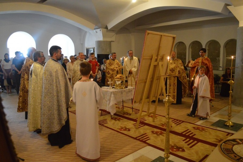 Rugăciune şi comuniune în cinstea Sfântului Ioan Botezătorul