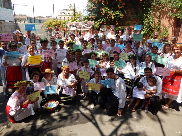 Festivalul Portului Popular Românesc în Sicilia, la Catania