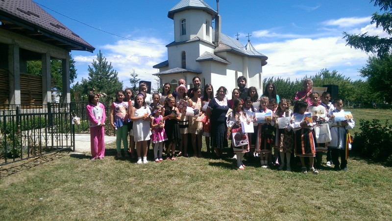 Festivalul „Poezie în glas de copil”, la Parohia Dumitreștii Gălății