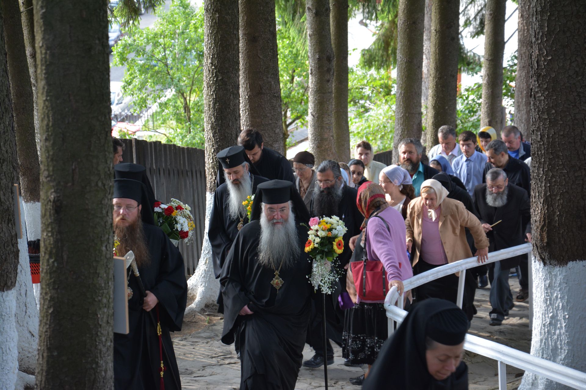 Pomenirea părintelui Nicodim Măndiță - Mănăstirea Agapia - 4 iulie 2015