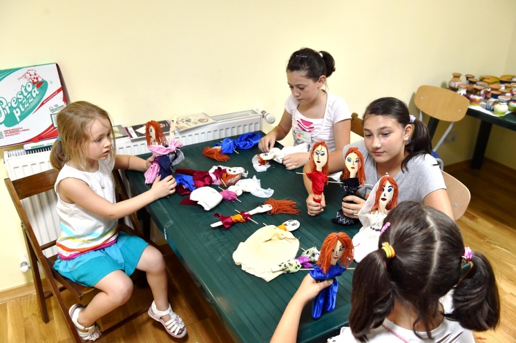 Şcoală de vară la Biserica Olari, București