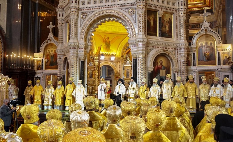 Sfântul cneaz Vladimir, prăznuit la Moscova