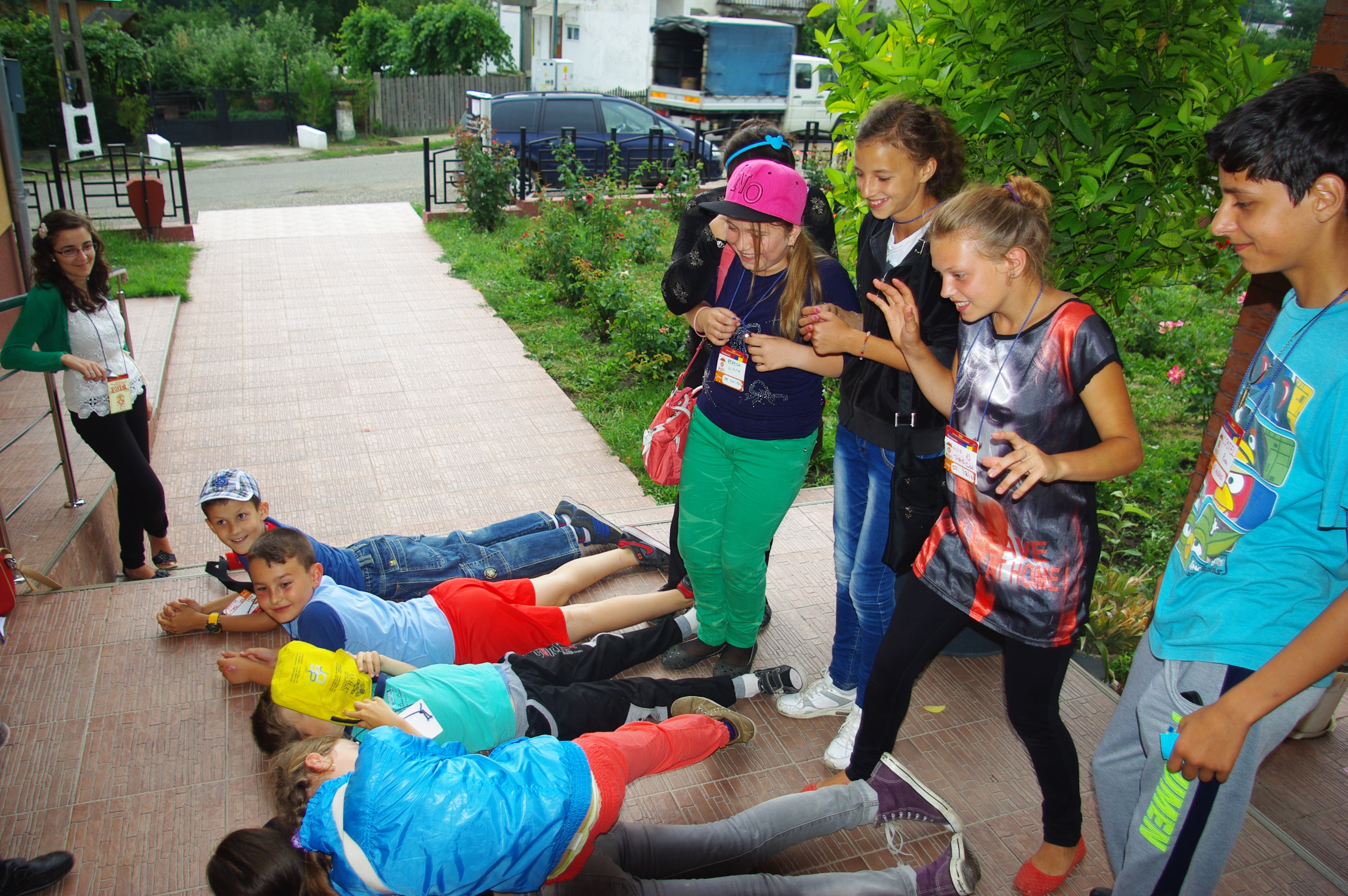 Bucurie , joc și rugăciune în tabăra de la parohia Urecheni