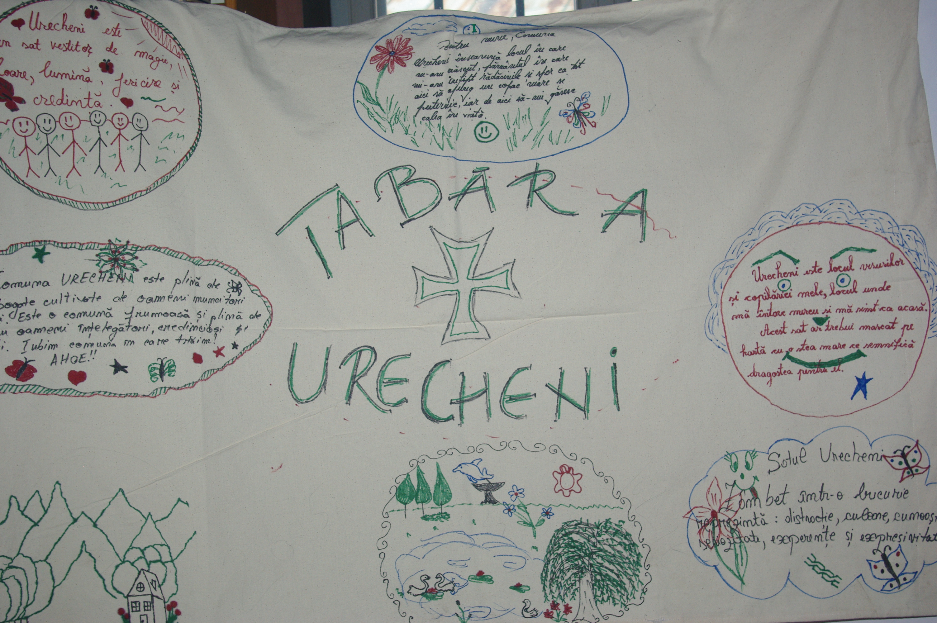 Bucurie , joc și rugăciune în tabăra de la parohia Urecheni