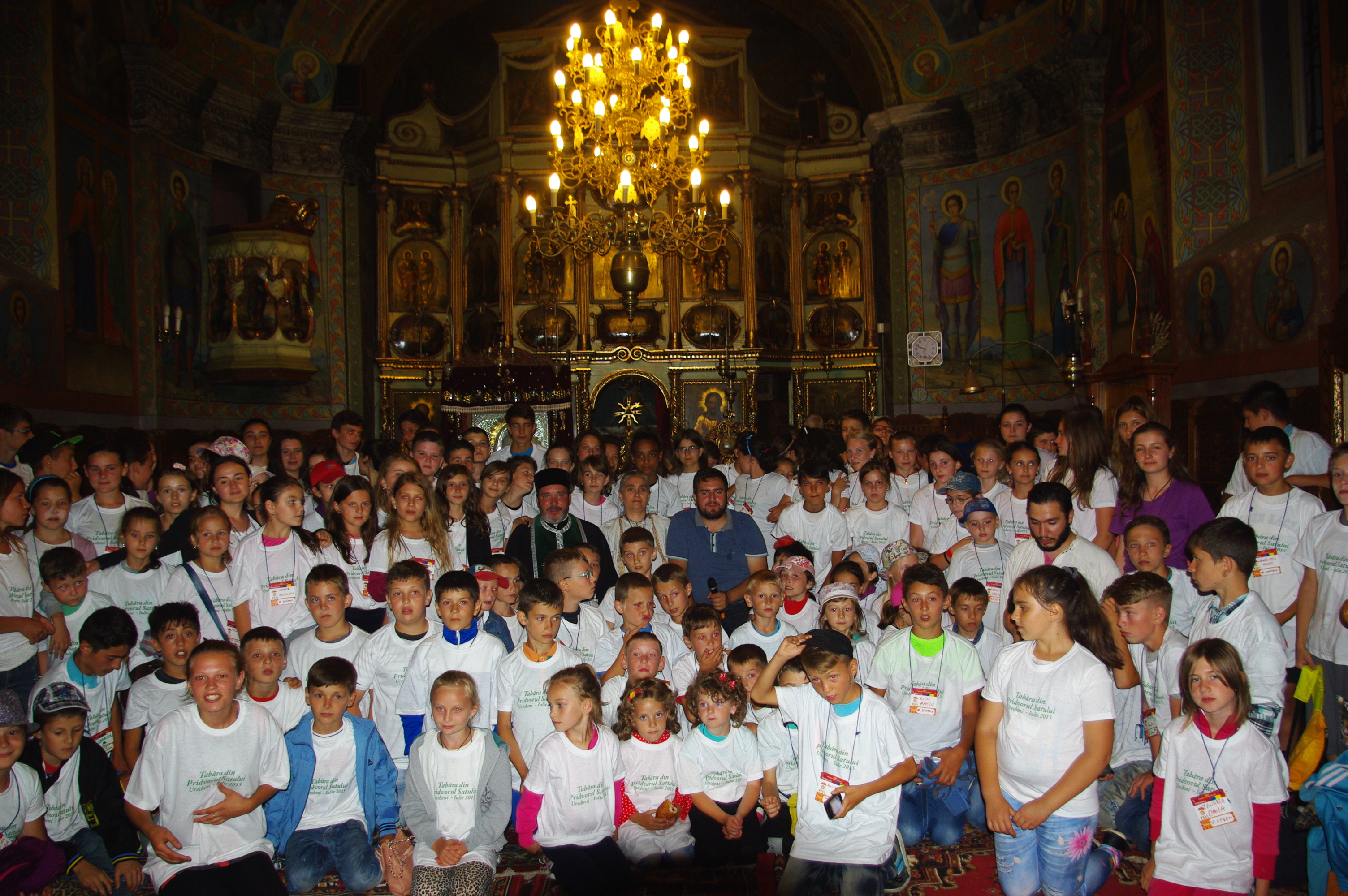 Bucurie , joc și rugăciune în tabăra de la parohia Urecheni