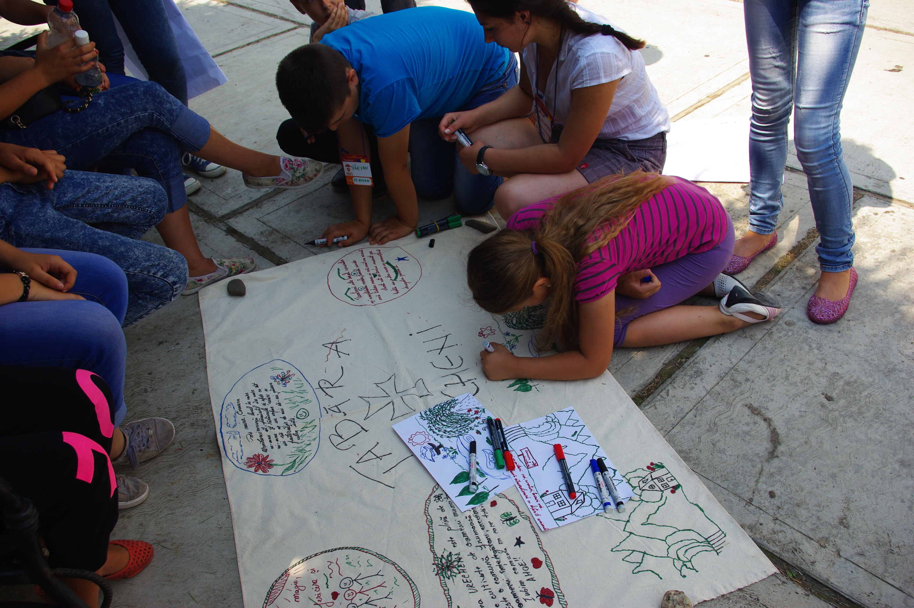 Bucurie , joc și rugăciune în tabăra de la parohia Urecheni