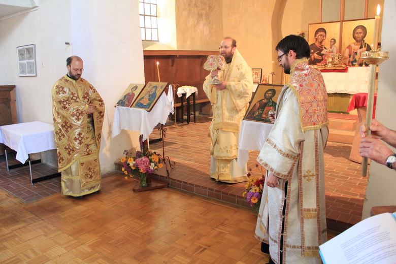 Punerea pietrei de temelie pentru noua biserică românească din Leipzig