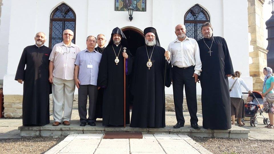 Delegaţie armenească la Catedrala Arhiepiscopală din Roman Delegaţie armenească la Catedrala Arhiepiscopală din Roman