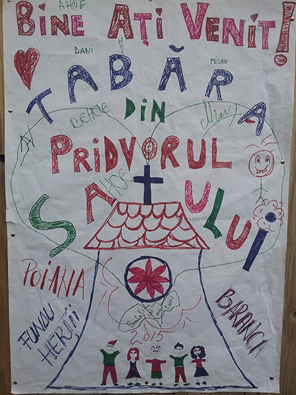 Tabără de vară cu copii şi tineret în satele Baranca, Fundu Herţii şi Poiana (Botoşani) - GALERIE FOTO