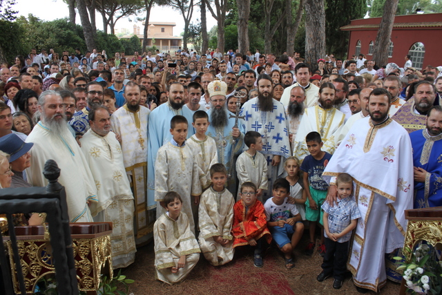 Mănăstirea de pe lângă Sediul Episcopiei Ortodoxe Române a Italiei și-a serbat hramul